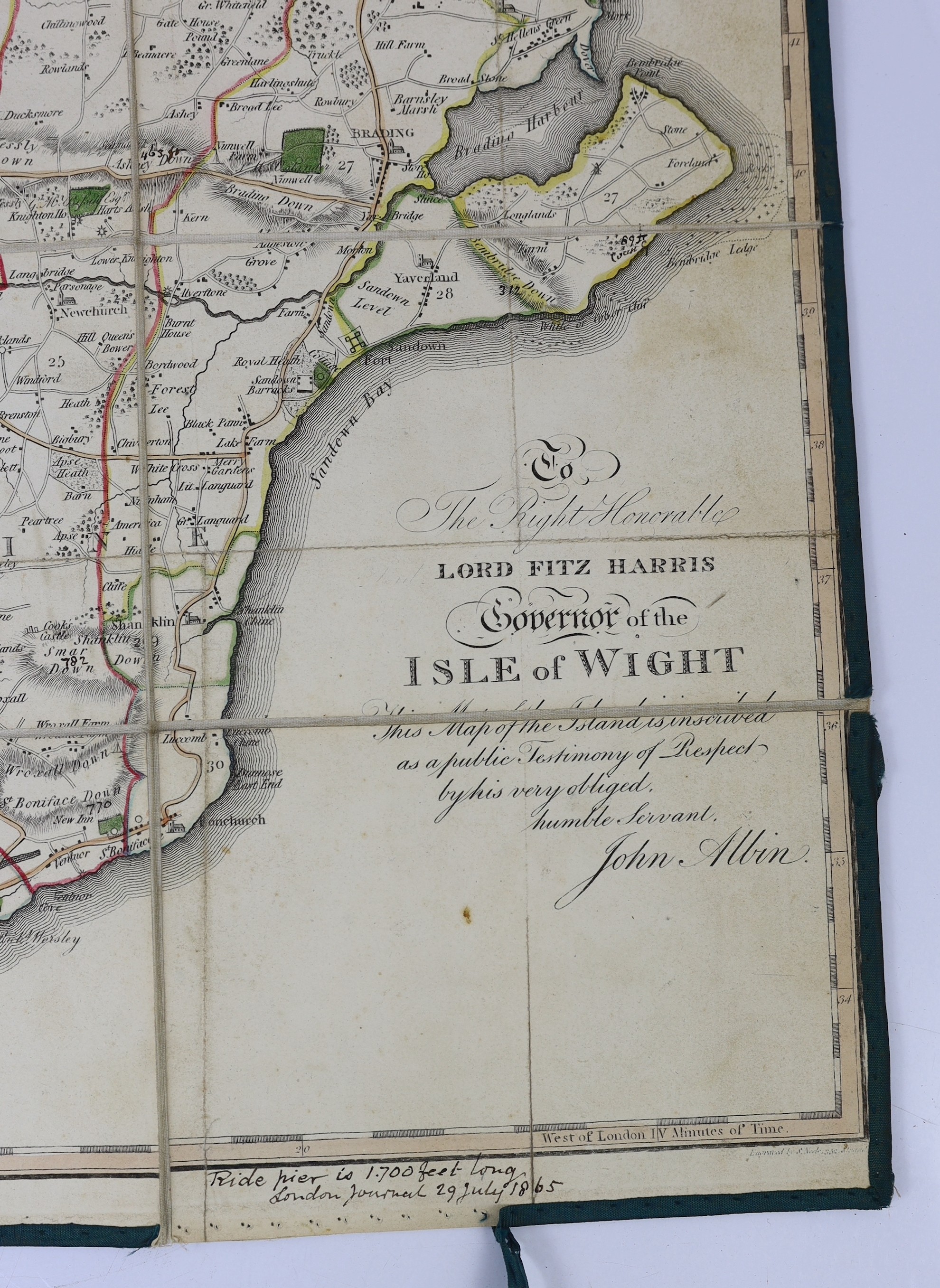ISLE OF WIGHT: Brannon George - The Pleasure - Visitor's Companion in Surveying the Isle of Wight. Pointing out the best plan for seeing every remarkable object ... within the shortest time.